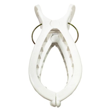 KOKUBO 小久保 強力W型曬衣夾 安全彈性塑膠材質 固定衣物不易被風吹移動  1個