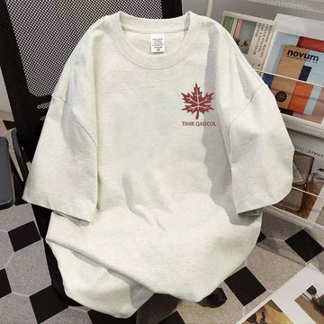 設計感爆棚~上衣短袖 美式短袖 潮牌衣服 純棉 t恤 蓋屁股上衣 正肩 t恤 寬版上衣 印花 t恤 顯瘦上衣 夏天衣服女