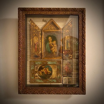 19 世紀法國天主教家庭用私密敬禮聖像組