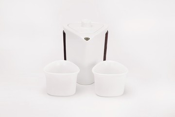 三文魚白釉泡茶組│打破傳統器形│創意十足│聖誕禮物