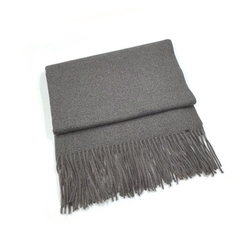 HONOR柔軟親膚流蘇保暖百搭圍巾-粉