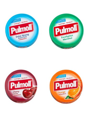 寶潤無糖喉糖45克 四種口味