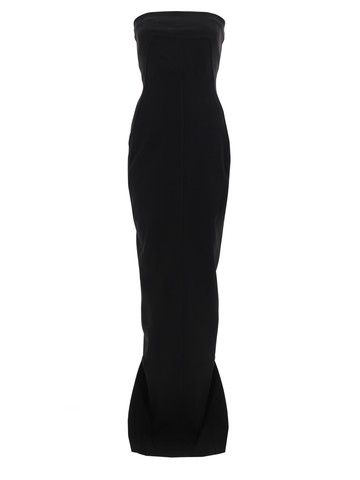 rick owens long "bustier gown" dress