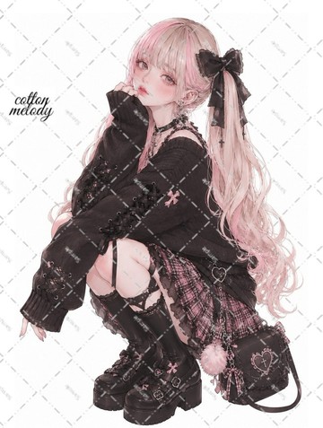original sticker no.10065 人物貼紙 原創貼紙 人物貼紙 女孩貼紙 原創人物貼紙