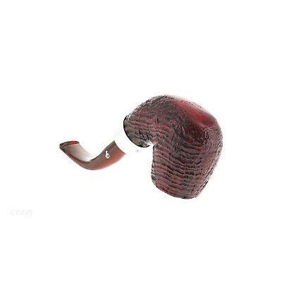 ピーターソン 喫煙用パイプ Pipe Peterson of Dublin KAPRIES red sandblasted bent billiard silver ring