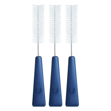 Super mama Air Plus 吸乳器配件 清洗刷  3支  白色 + 藍色