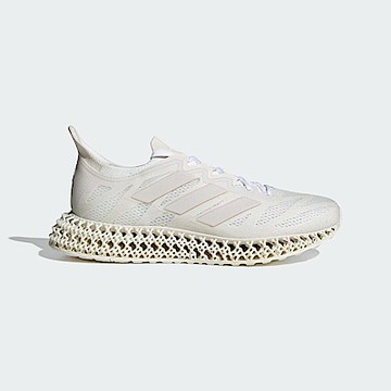 Adidas 4DFWD 3 M [ID0852] 男 慢跑鞋 運動 專業 路跑 4D中底 馬牌底 透氣 反光 米白