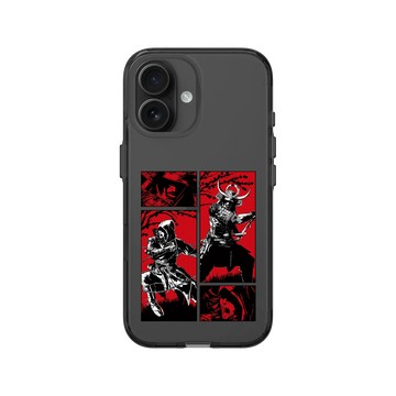 iPhone 16 Clear (相機按鈕) 酷墨灰 - Assassin's Creed - Assassin's Creed® Shadows - Naoe and Yasuke manga