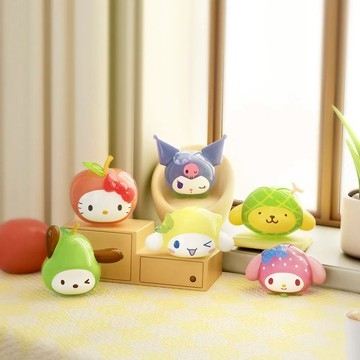 Sanrio三麗鷗-水果系列萌粒小公仔- 隨機發貨ToysRUs玩具反斗城