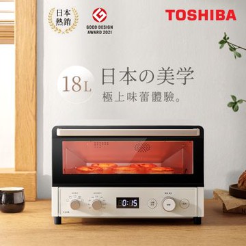 日本東芝TOSHIBA 18公升類窯烤微電腦氣炸烤箱 TM-AC12BZP(AT)