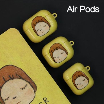 冥想奈良airpodspro2保護套airpodspro3菲林硬殼蘋果4代耳機保護殼airpods3保護套airpods1/2藍牙耳機保護