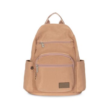 J II 後背包-幻漾防盜尼龍後背包(中款)-煙燻玫瑰-6007-5