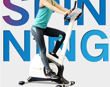 動感單車    健身車家用迷你靜音腳踏車室內自行車磁控動感單車運動器材   瑪麗蘇