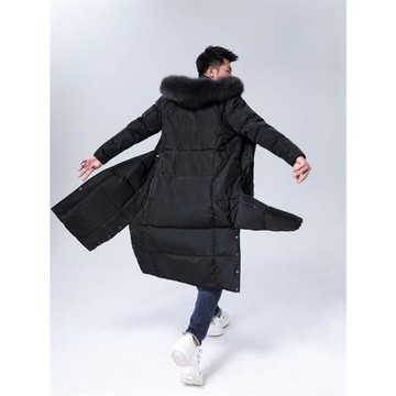 東北零下40度羽絨服學生運動防寒外套特長到腳踝男女同款特厚外套