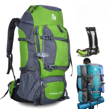 戶外包登山包運動男女85L升大容量雙肩背包露營帳篷旅行防水背包