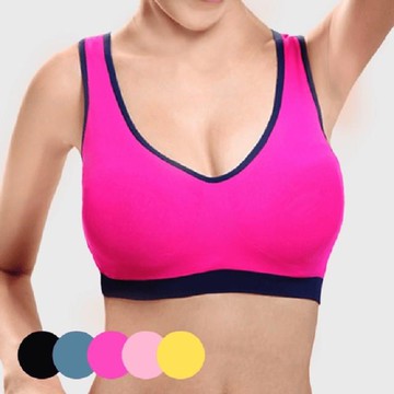 non-no儂儂【運動型內衣】亮彩無縫胸衣(M/五色)-91712