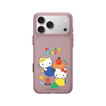iPhone 17 Pro Max Clear (相機按鈕) 晶醺玫 - 三麗鷗-Hello Kitty - 堆積木時間