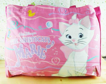 【震撼精品百貨】The Aristocats Marie 迪士尼瑪莉貓 帆布提袋-粉坐 震撼日式精品百貨