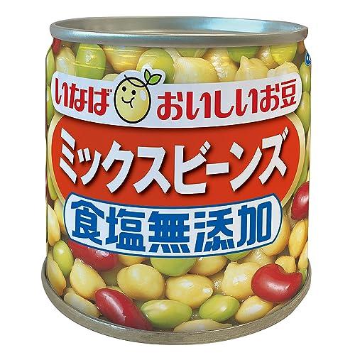 いなば食品 毎日サラダ 食塩無添加Mビーンズ 110g×6