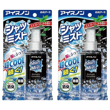 Hakugen Earth 白元 衣物涼感噴霧EX  薄荷  100ml  2瓶