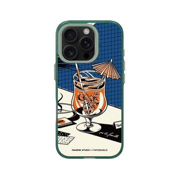 iPhone 16 Pro Clear 憂墨綠 - Paiheme Studio - 調酒