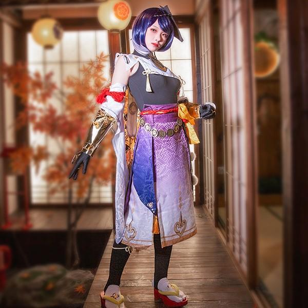 原神 げんしん 九条裟羅 コスプレ衣装 ゲーム ウィッグ 靴 追加可 大人