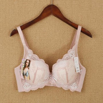 正品臺灣產文胸圍調整型軟鋼圈集中上托聚龍胸罩艾妃莉兒蕾絲內衣
