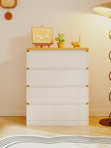 斗櫃 收納櫃 儲物櫃 五斗櫃簡約現代臥室靠墻儲物櫃客廳抽屜式收納櫃家用床尾置物櫃子 快速出貨
