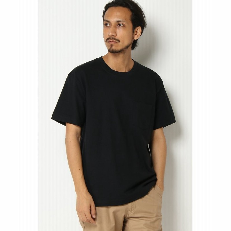 Hanes ビーフィーポケットtシャツ メンズ ブラック 通販 Lineポイント最大get Lineショッピング