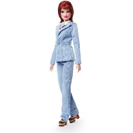 Barbie Signature David Bowie Doll 11.5-in, Red Hair Posable