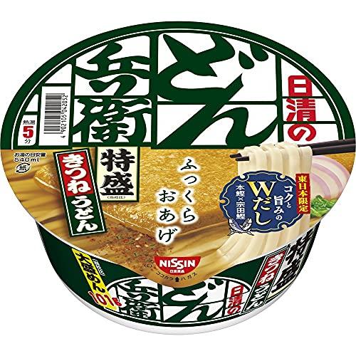 日清食品 日清のどん兵衛 特盛きつねうどん (東) カップ麺 131g×12個