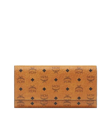 Trifold Wallet in Visetos