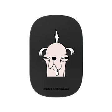 固架 MAX- MagSafe 兼容 黑 - Godgwawa 變種吉娃娃 - 阿冠