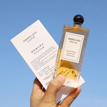 藍風鈴銀色山泉檀香木古龍香水男士女士持久淡香清新海洋學生少女