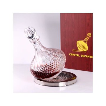 弗萊文茨歐式奢華水晶玻璃高腳紅酒杯創意不倒翁葡萄醒酒器家用