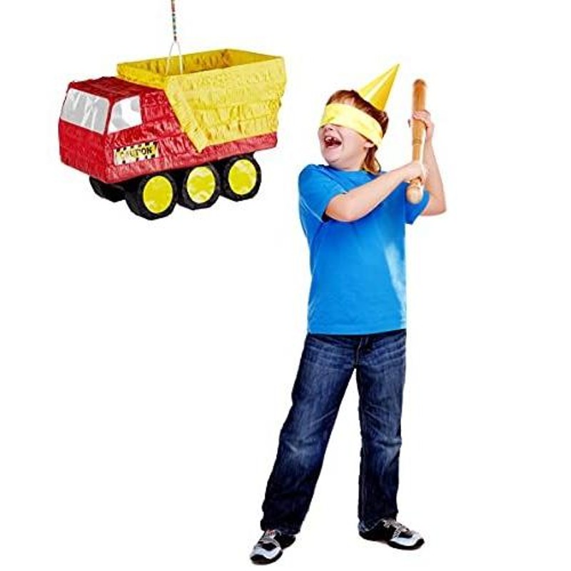 Construction Pinata ダンプトラック ピニャータ 男の子の建設 誕生日