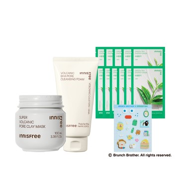 [新客限定]火山泥控油保濕潔淨組