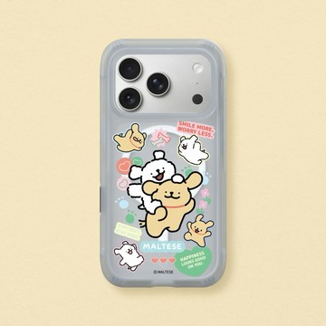 【犀牛盾】iPhone 15/16/17系列 AirX MagSafe兼容 極致氣墊緩衝磁吸防摔手機殼/線條小狗/線條小狗貼紙(兩色可選 )