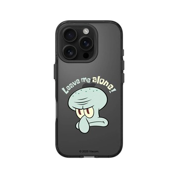 iPhone 16 Pro Clear 酷墨灰 - 海綿寶寶 SpongeBob - 別來煩我!