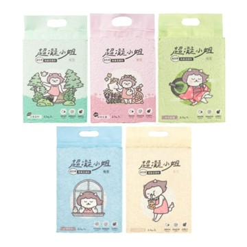 Lady N超凝小姐-益生菌除臭豆腐砂(條型) 2.7kg/7L x 3入組