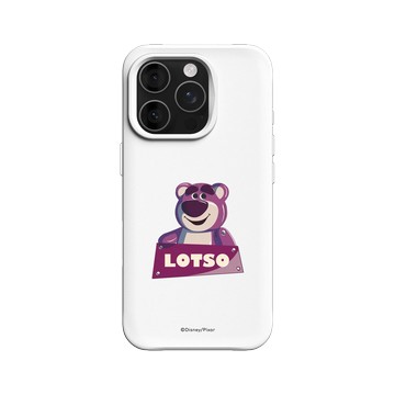 iPhone 16 Pro SolidX 白 - 迪士尼-玩具總動員 Toy Story - Tin Toy-熊抱哥