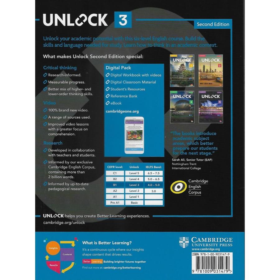 Unlock 2nd Edition L S Critical Thinking Level Student s Book with Digital Pack