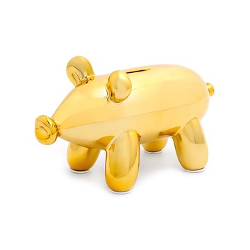 迷你小豬存錢筒 - 金色