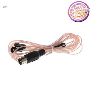 快速出貨 【限時特價】【臺灣】 fm 信號接收器公連接器電視適配器調諧器 偶極收音機天線天線 c