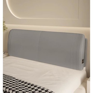 床頭板軟包靠背榻榻米床頭靠墊自粘輕奢科技布大靠背床上靠枕免洗