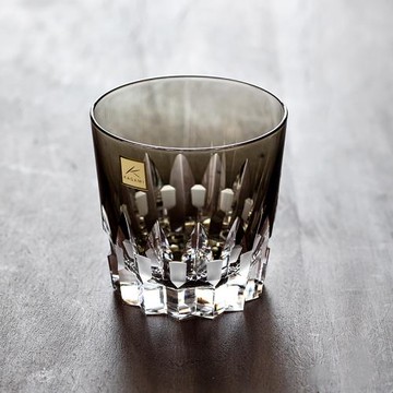 同合日本進口KAGAMI威士忌杯江戶切子水晶玻璃杯子高檔輕奢洋酒杯