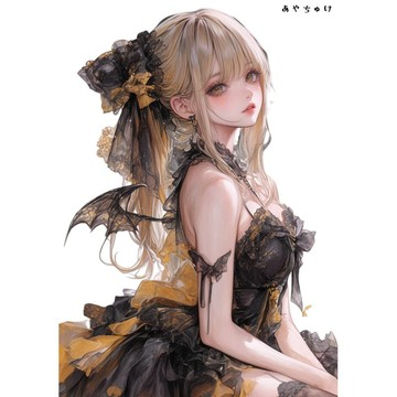 【2 月新品 2】07-092-0035 人物貼紙 黃黑色