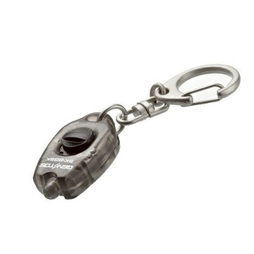 GENTOS 超迷你鑰匙圈手電筒 15流明 SK-8GBK  1個  黑色