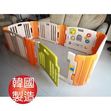 韓國 HAENIM TOY 日本設計、韓國製造 六片嬰兒安全圍欄 HNP-736