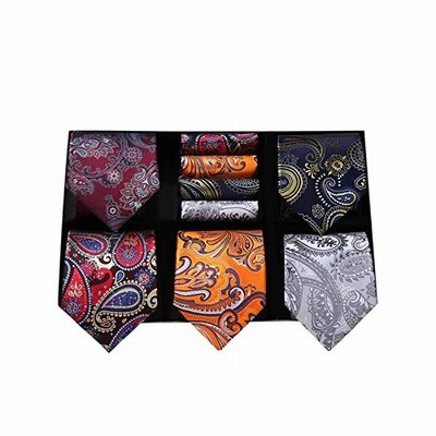 おしゃれ ネクタイ 5本セット Hisdern ヒスデン 結婚式 ペイズリー ネクタイ チーフ メンズ シルバー ネクタイ ブランド プレゼン 通販 Lineポイント最大get Lineショッピング